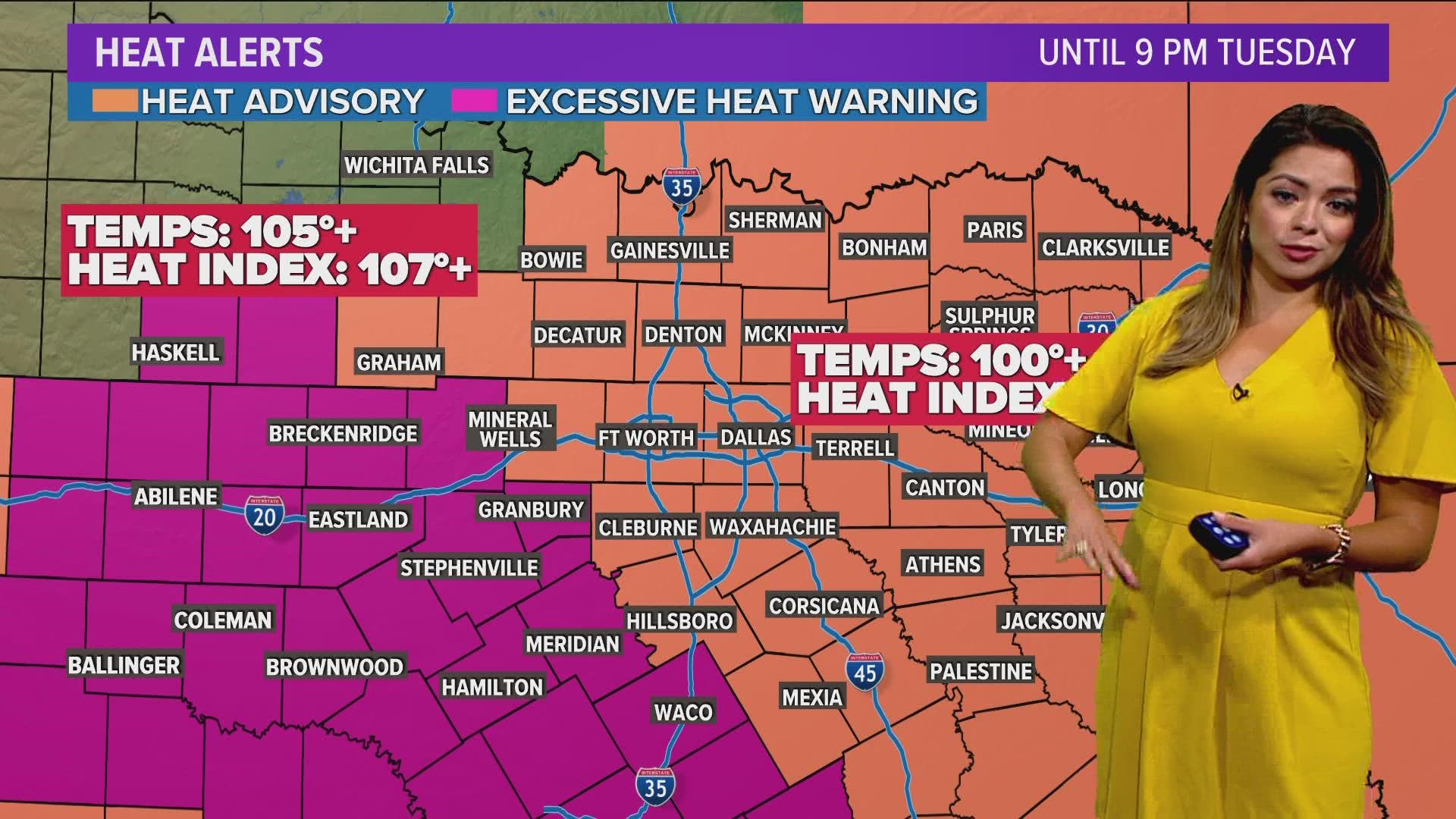 DFW weather: Heat advisory continues for most of North Texas | wfaa.com