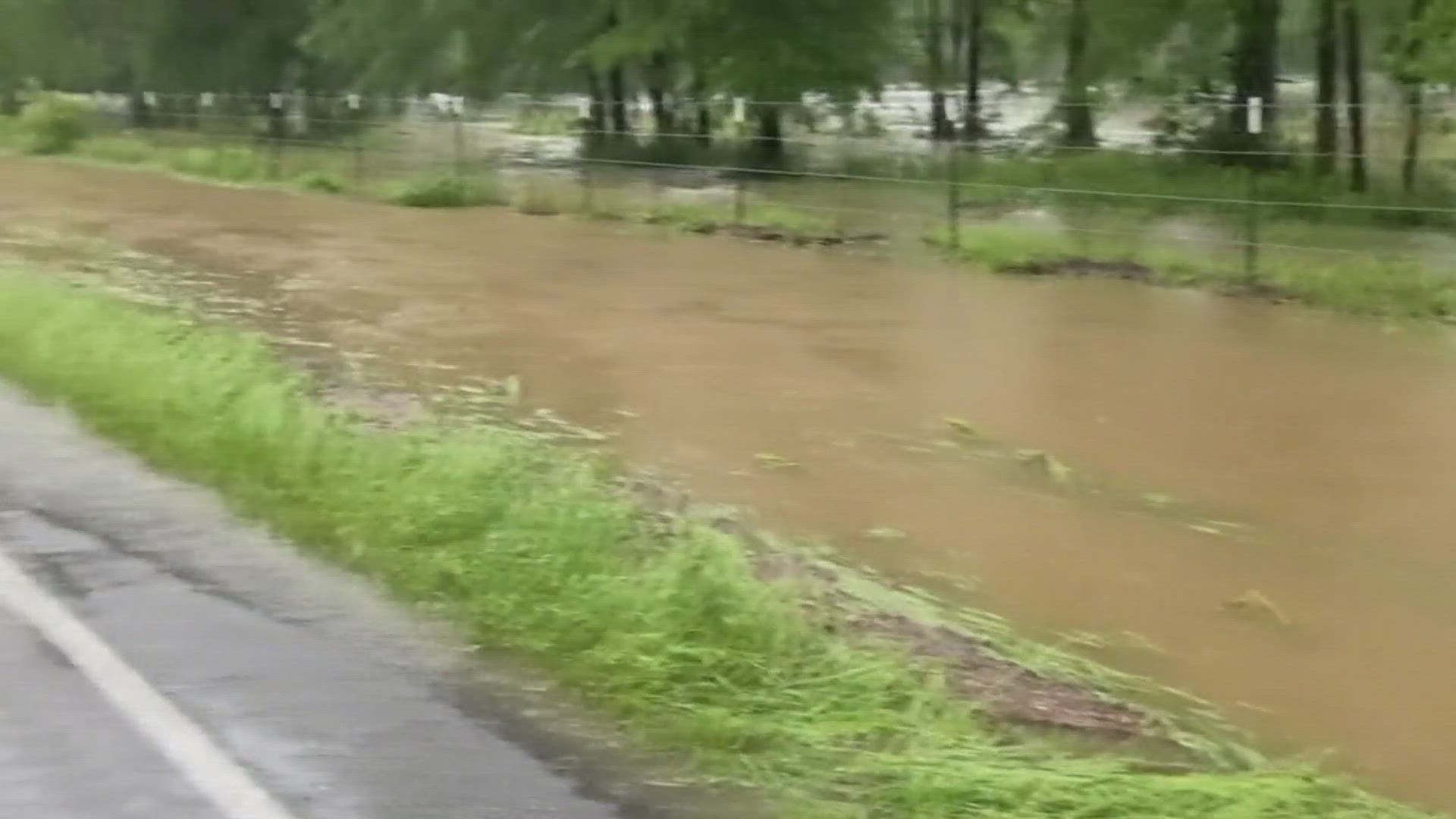 Much of Texas has dealt with heavy rain throughout the week, triggering Flood Watches and Warnings in some areas.