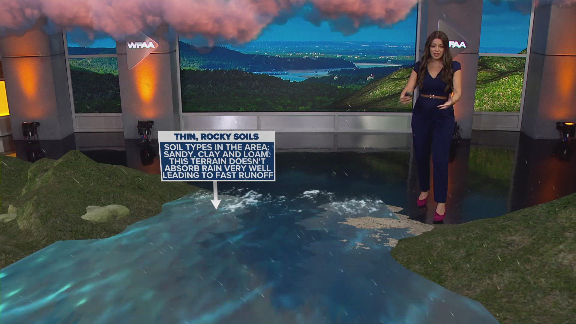 Here's why conditions are perfect for flash flooding. 