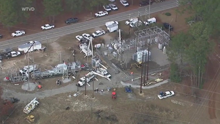 Energy restored in North Carolina after shooting at power site
