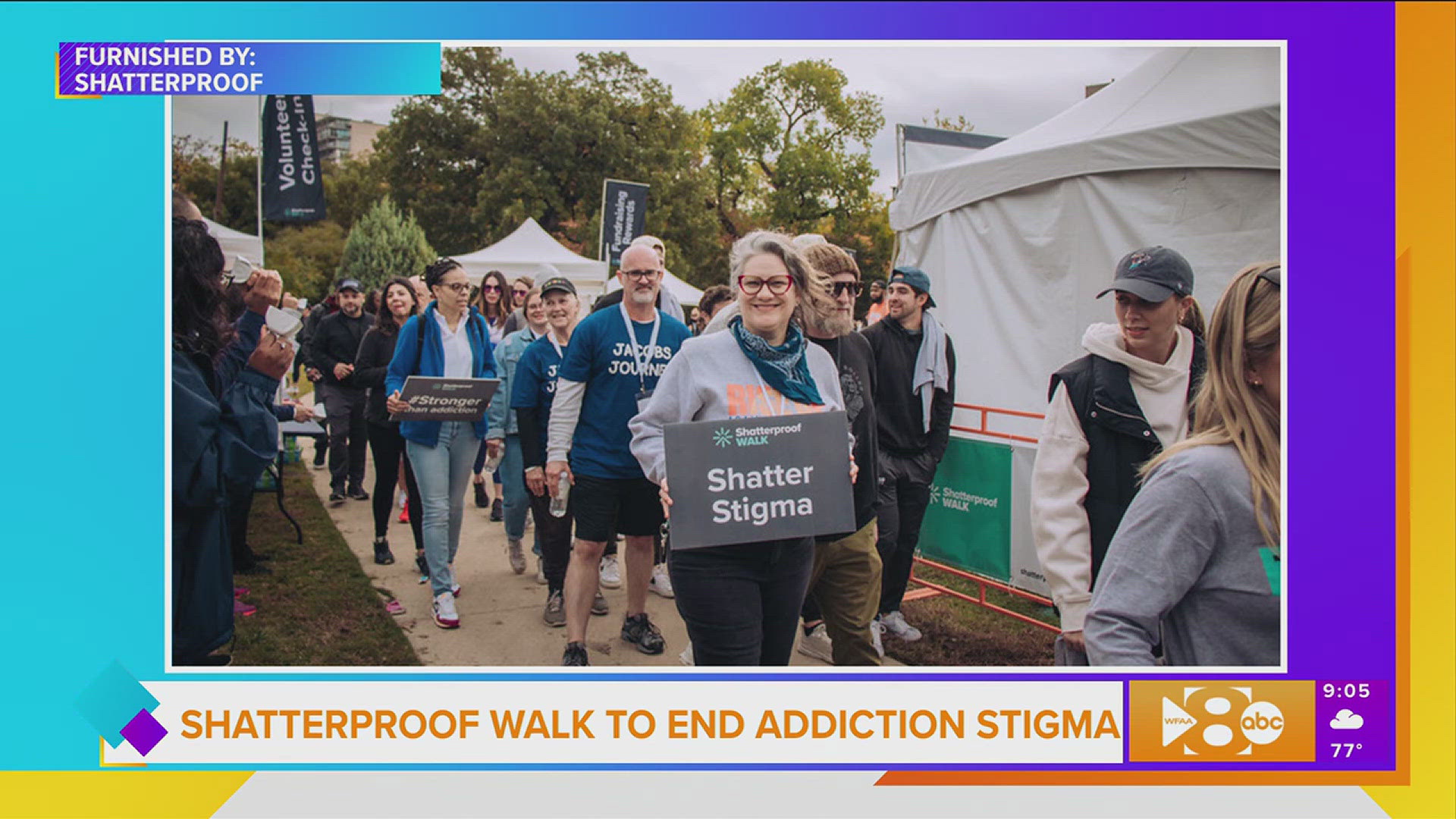 We discuss how the Shatterproof Walk is helping end stigma surrounding addiction.