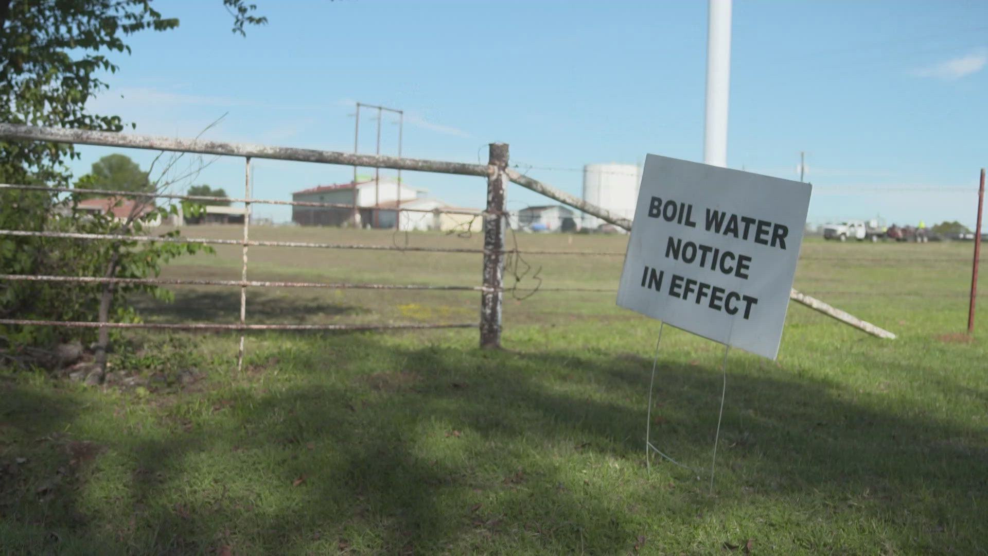 Mayor Caviness says that also meant draining the water tower resulting in their third boil water notice this year.