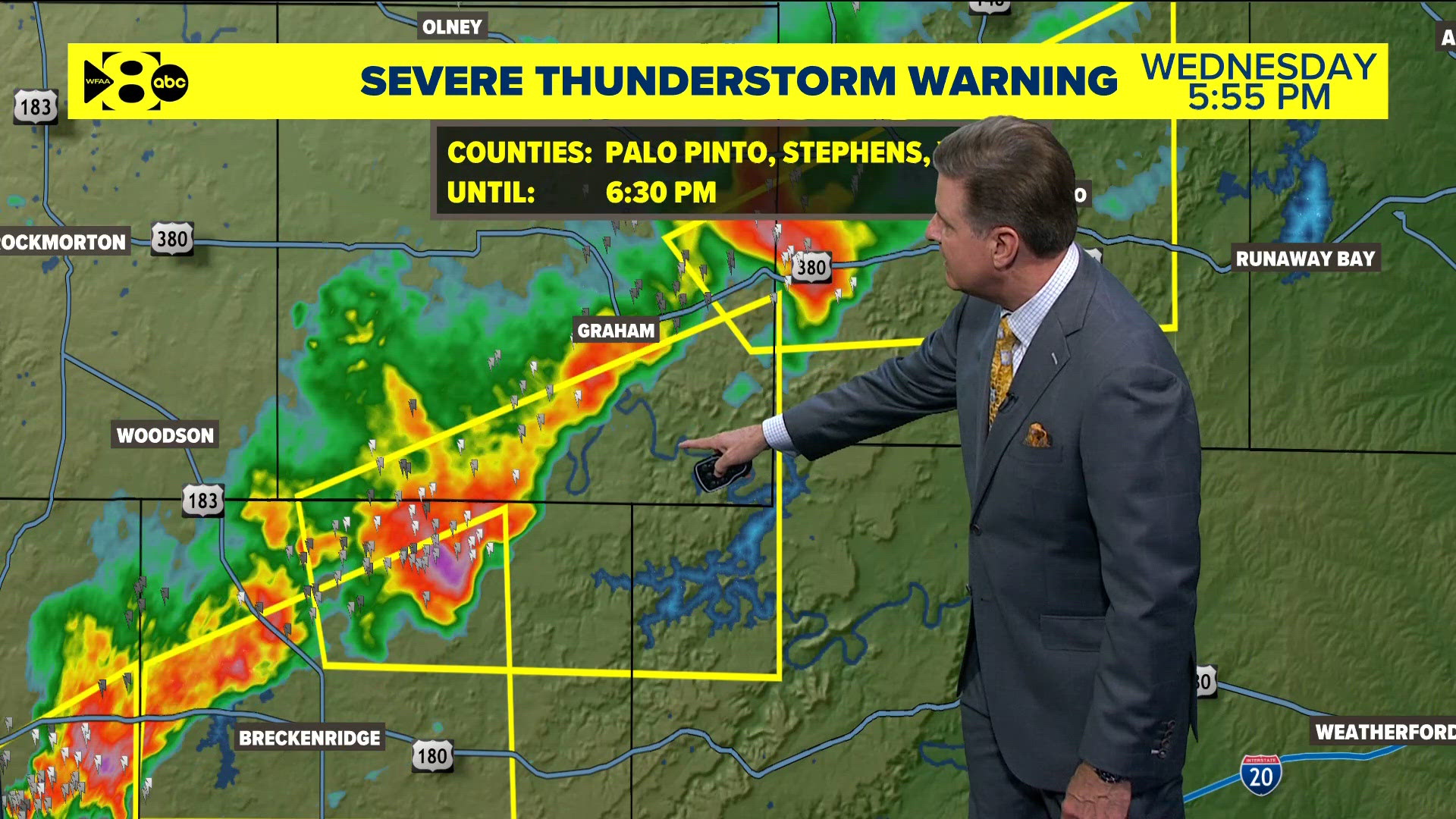Top Headlines (4.15): Severe storms in western parts of North Texas ...