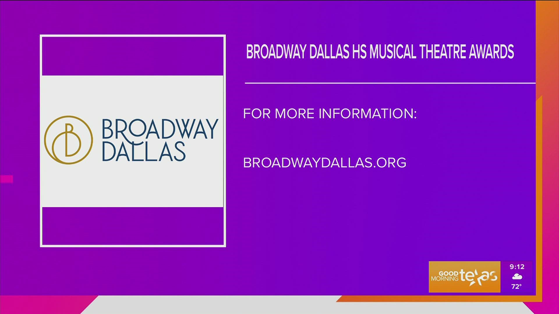 Allison Bret, Director of Education and Community Partnerships at Broadway Dallas reveals some of this year’s Broadway Dallas High School Musical Theatre Awards nomi