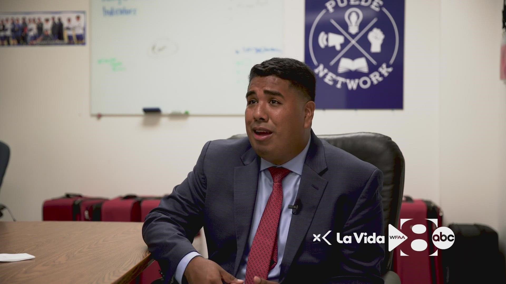 Adan Gonzalez, a son of immigrants, talks about his upbringing and how his experiences led to him creating Puede Network, an effort to empower youth.