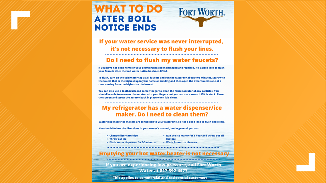 What to do during a Boil Water Advisory