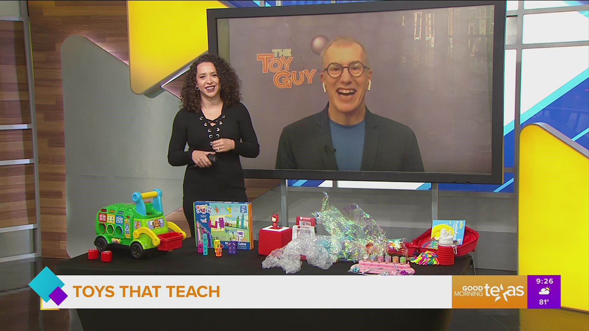 The Toy Guy Chris Byrne shares his top picks for toys that teach as kids head back to school