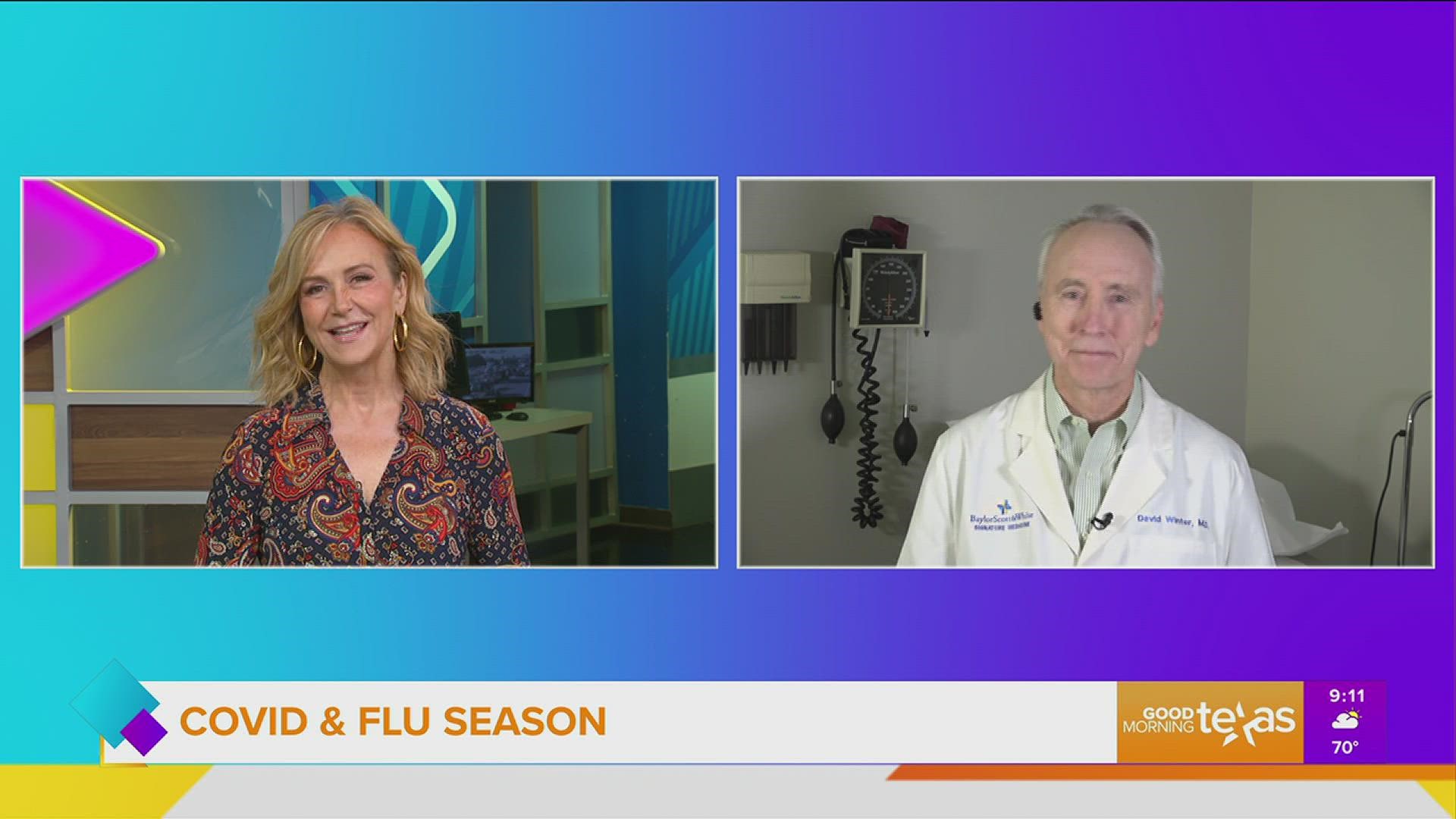 Dr. David Winter of Baylor Scott & White Health talks about the possibility of a severe flu season, flu shots and Covid-19 vaccines and boosters.