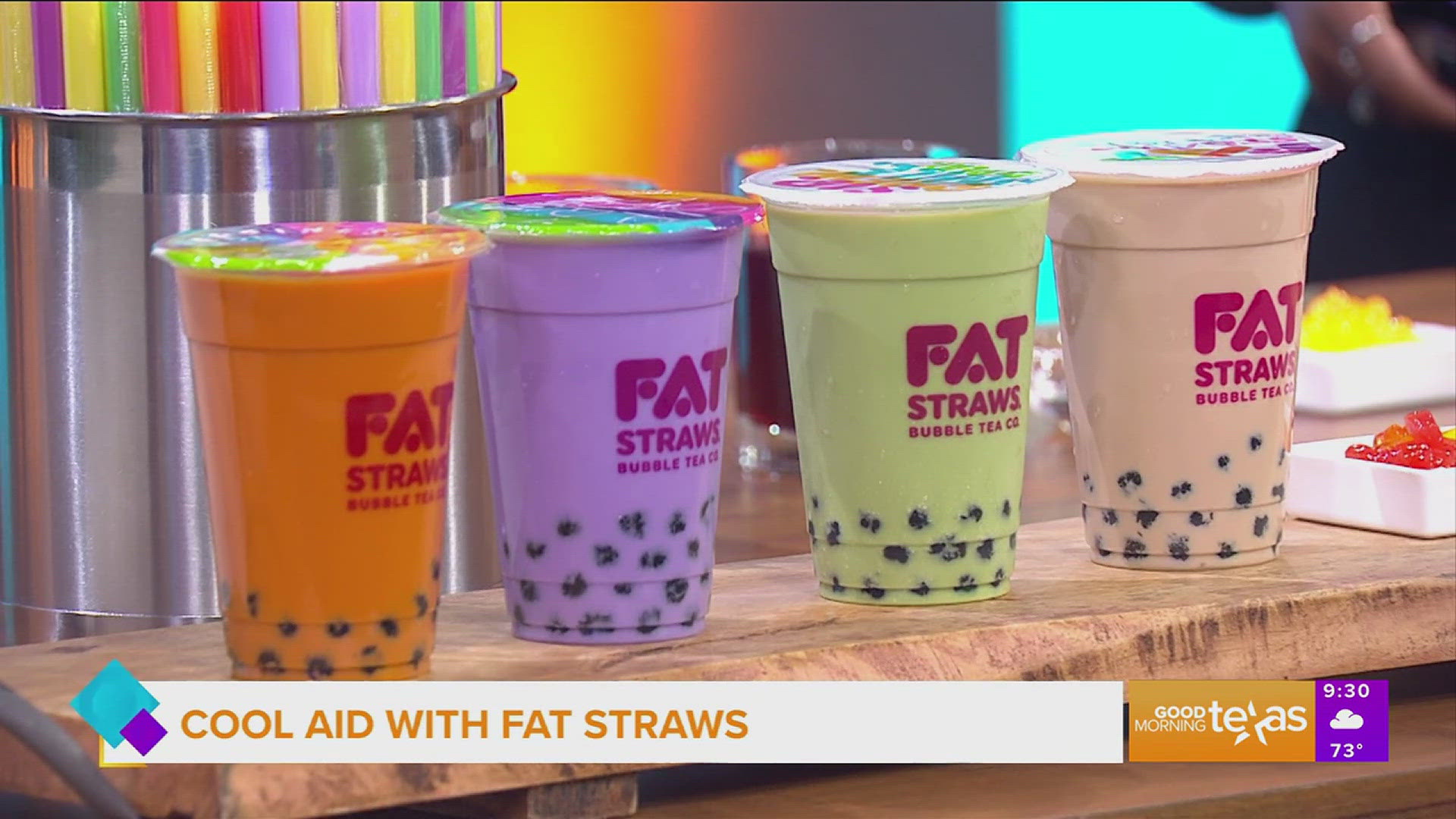 Terry and Jennifer Pham share their Fat Straws story, plus boba teas and mochi donuts. Go to fatstraws.com for more information.