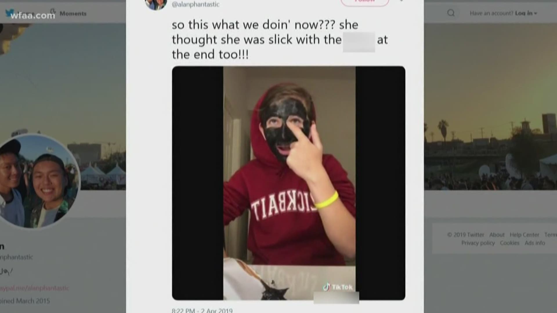 A student at Mansfield Lake Ridge was seen in a video putting on blackface and using a racial slur.