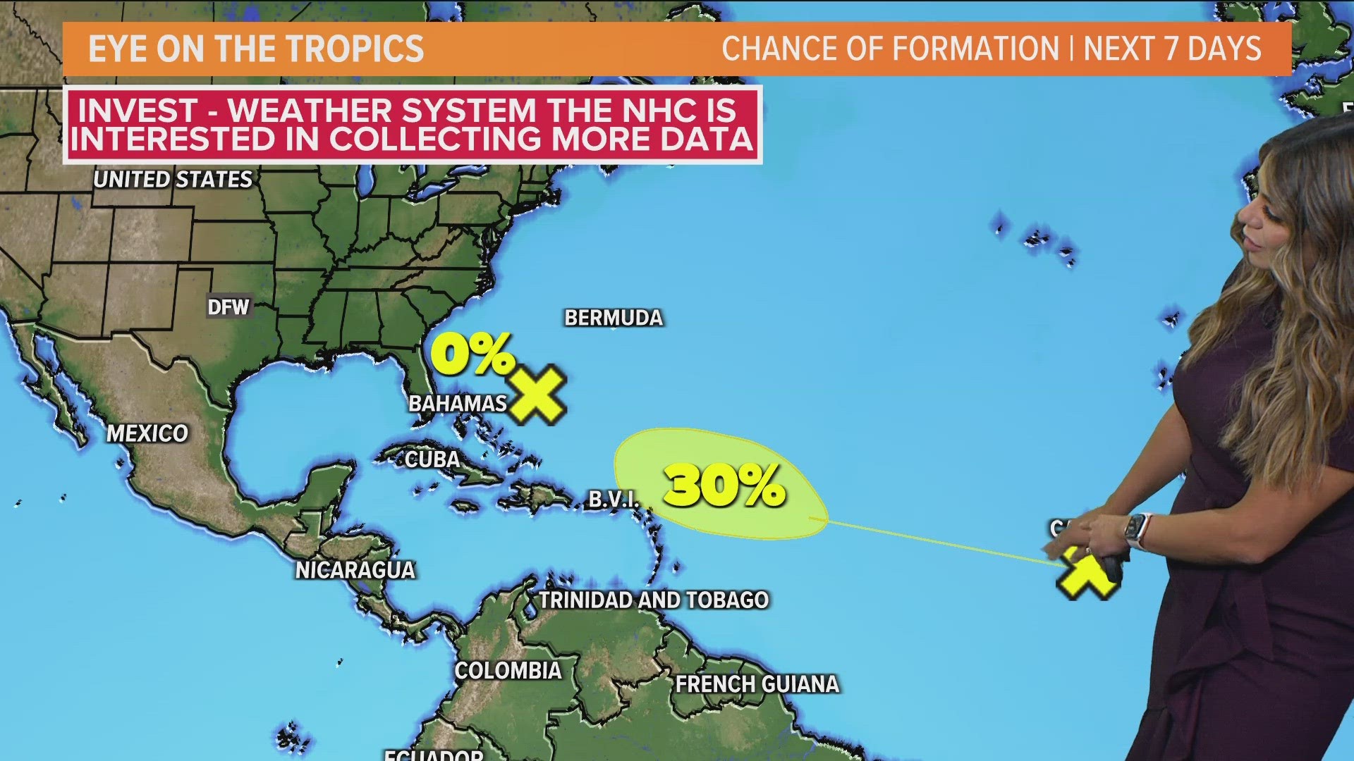 Mariel Ruiz has an early look at the tropics and what the warm Gulf of Mexico water could mean.