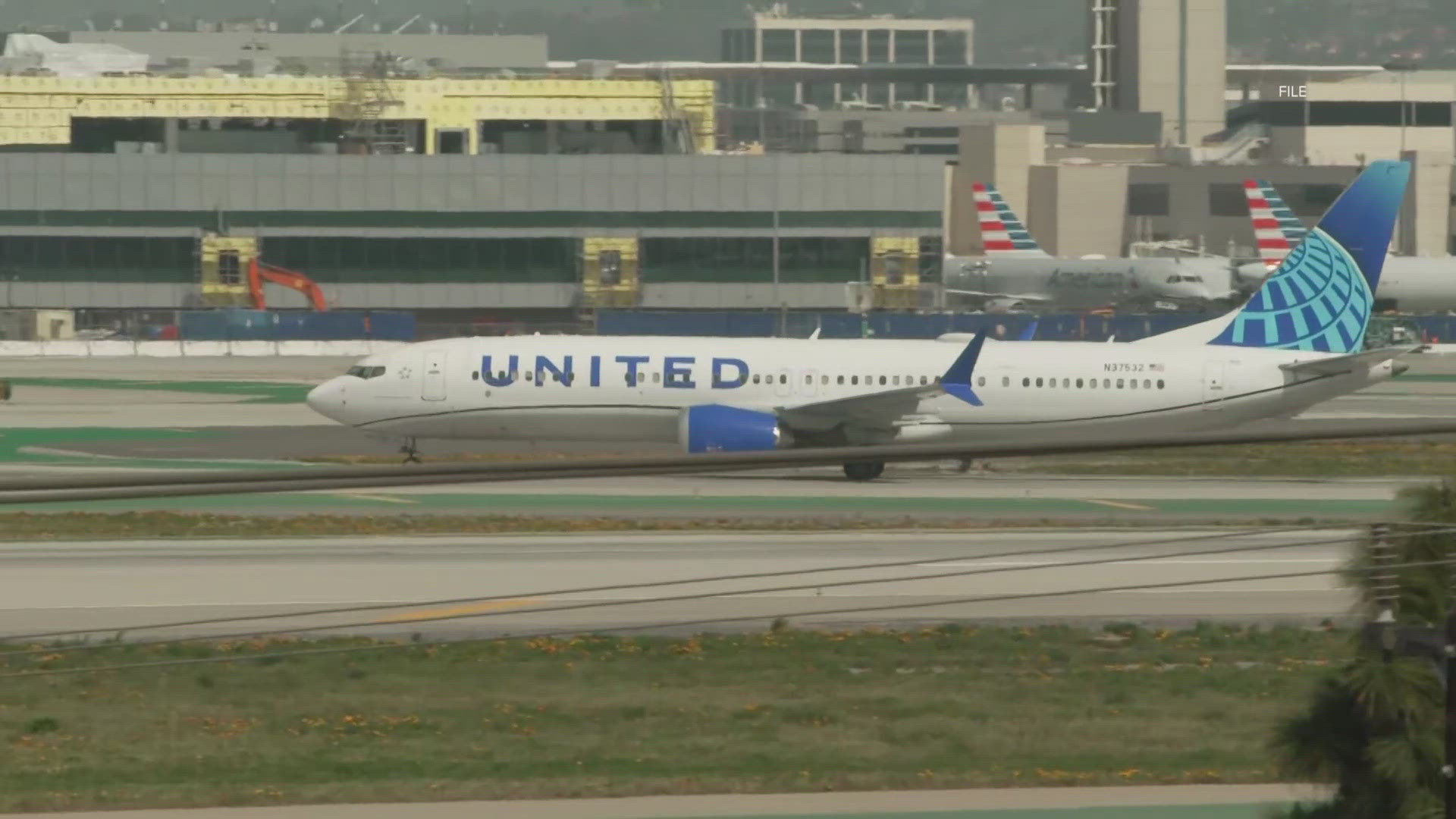 The plane was able to land safely at Denver International Airport.