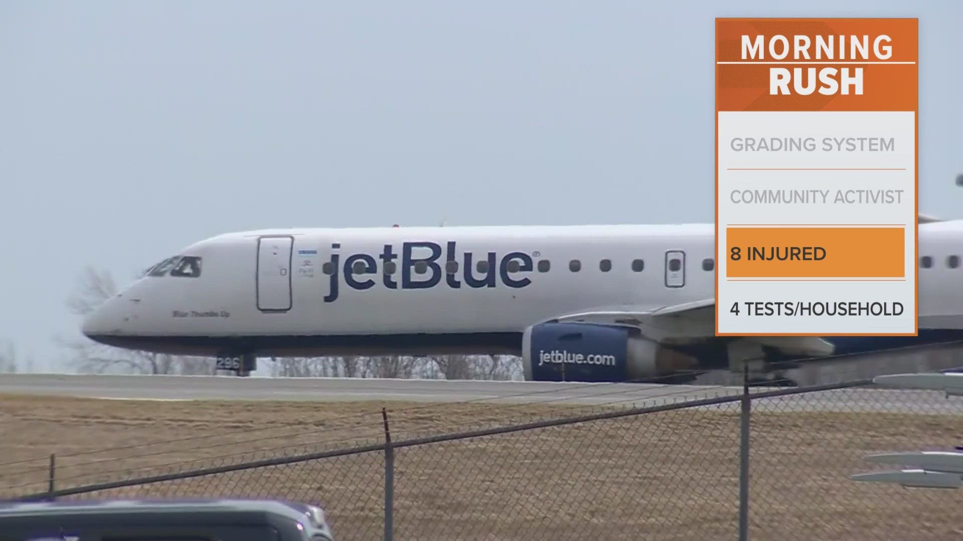 'Severe turbulence' on JetBlue flights injures 8 people, airline