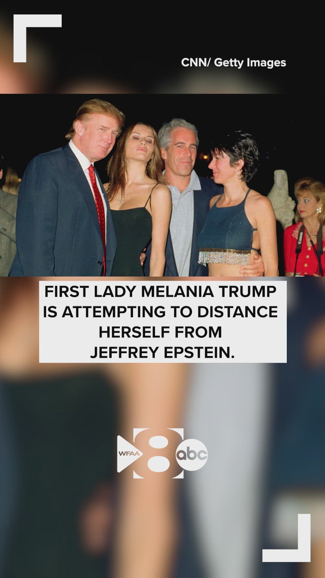 Melania Trump blasts "lies" linking her to Epstein | wfaa.com