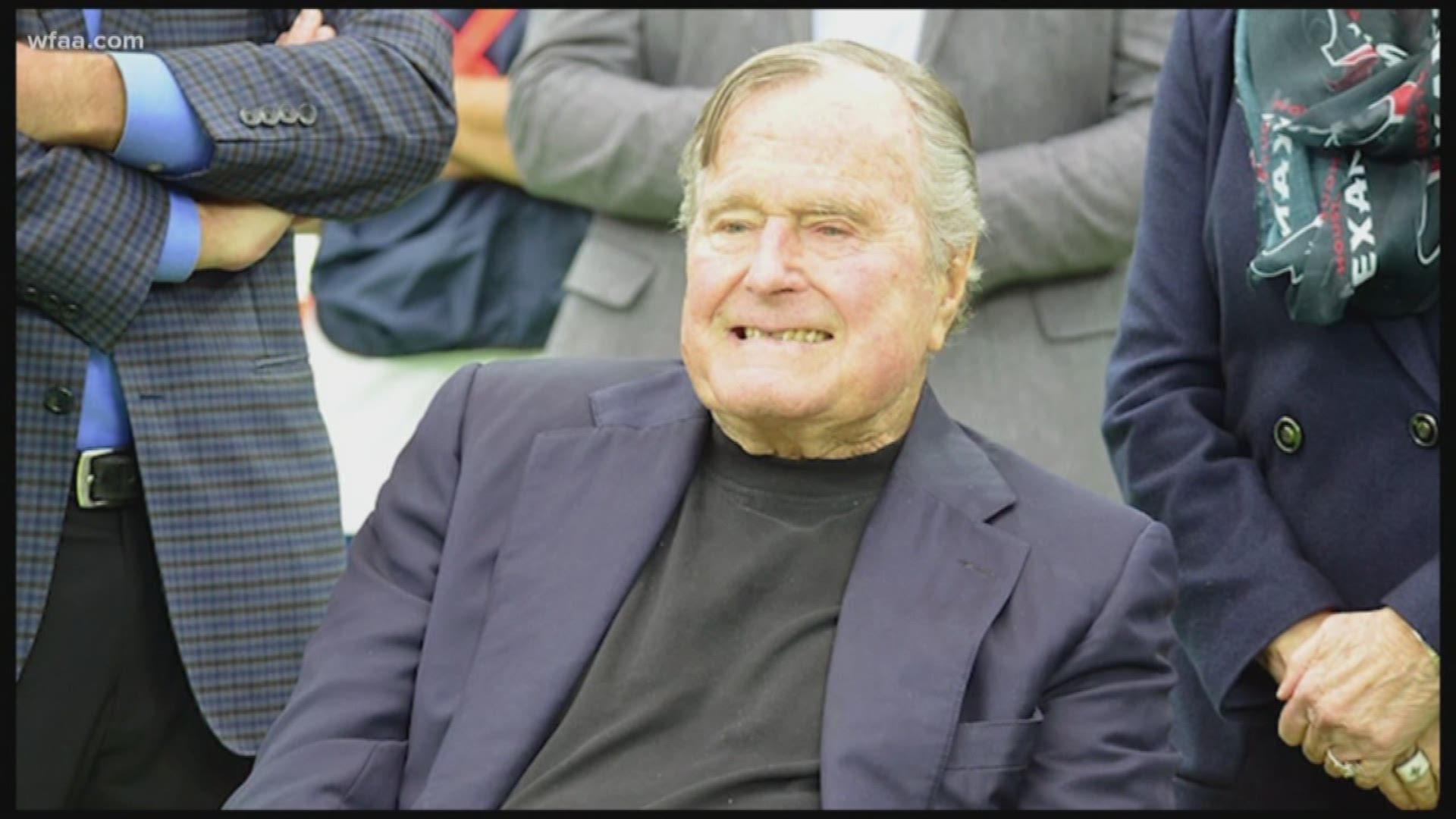 President George H.W. Bush hospitalized