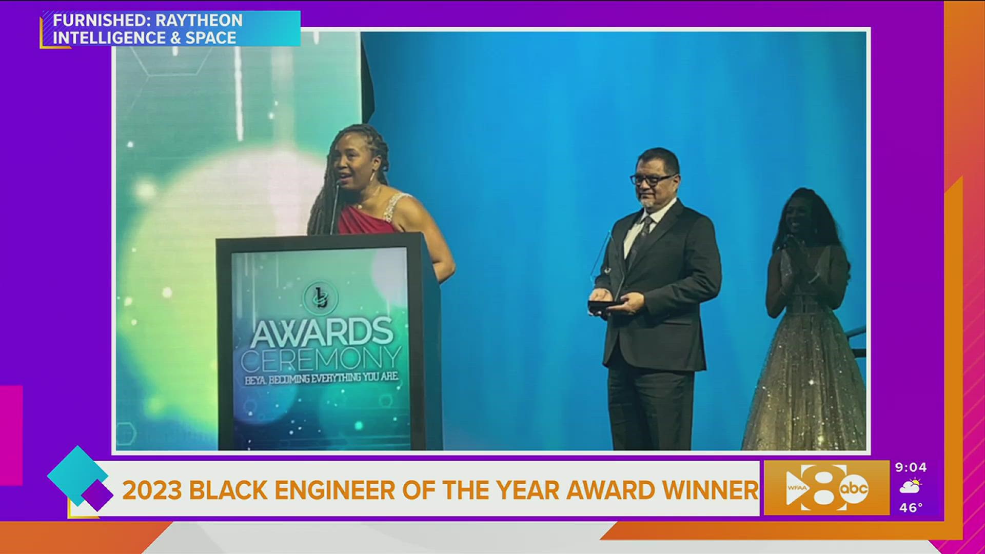 Local 2023 Black Engineer of the Year Award winner