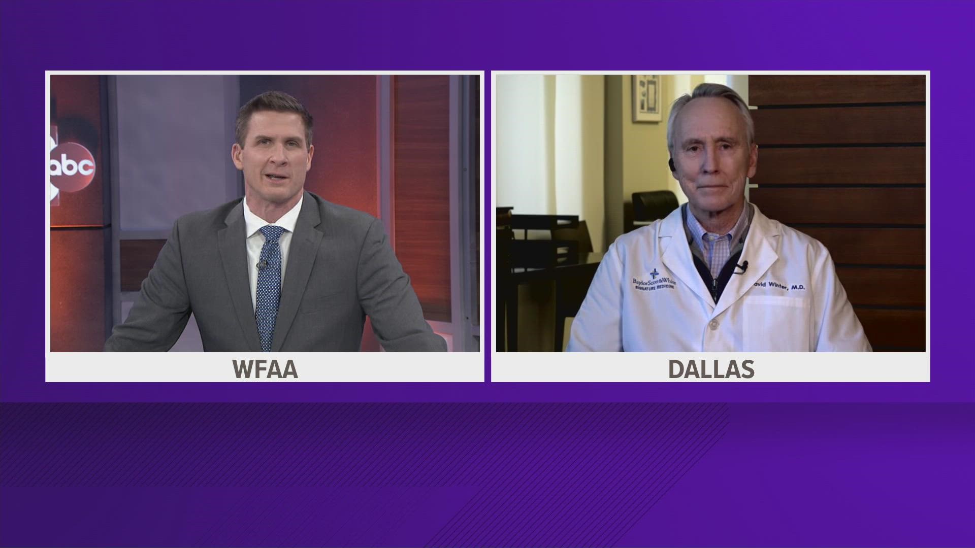 Dr. David Winter, internal medicine with Baylor Scott & White shares COVID treatments, vaccine and safety precaution advice two years into the pandemic.