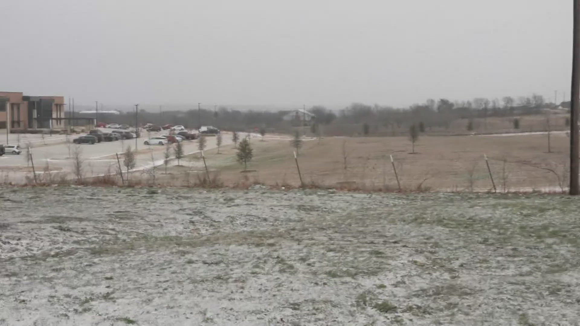 Parker County sees flurries of snow early Wednesday | wfaa.com