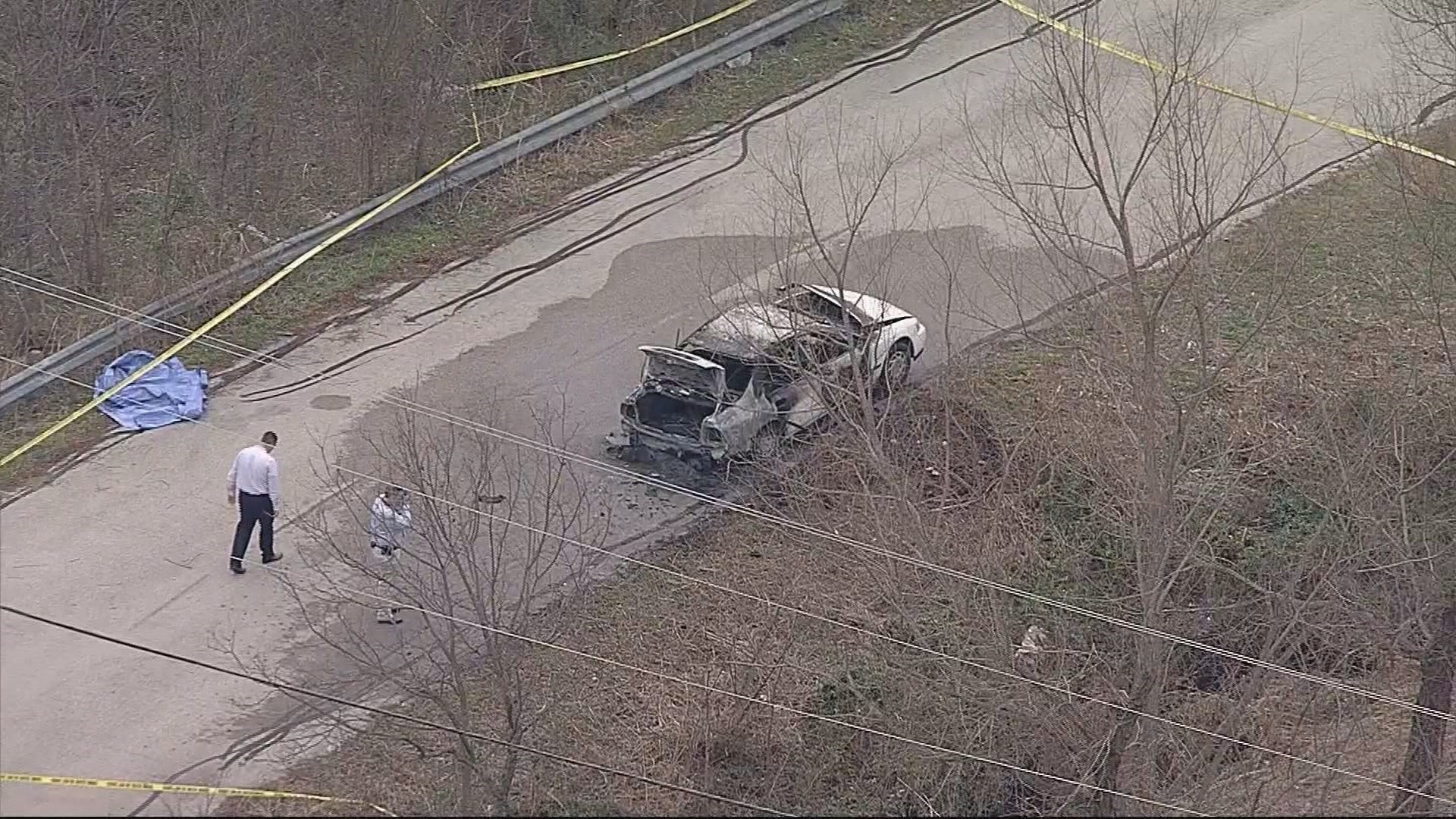Body found inside burning car near Lake Ray Hubbard in Rowlett | wfaa.com
