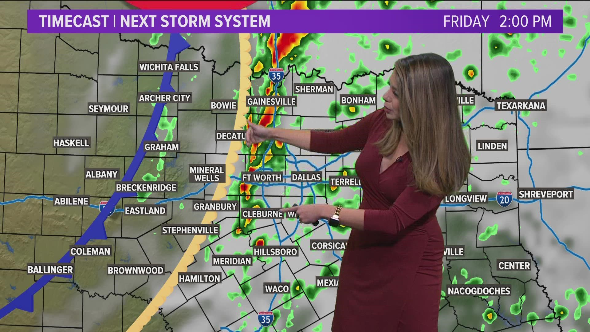 Dfw Weather Severe Storms Possible On Friday Here Is A Look At The Threat And Timeline 0655