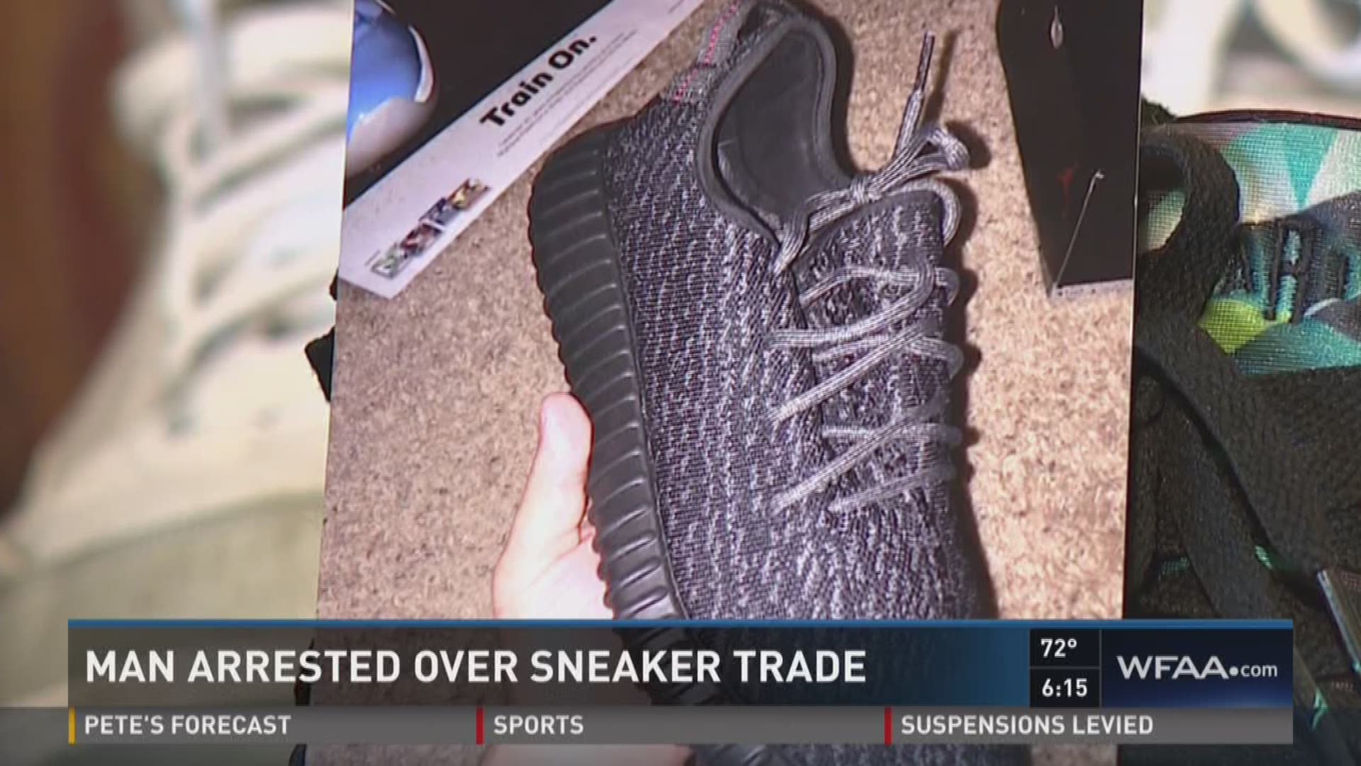 Sneaker dispute leads to felony charge for N. Texas man 