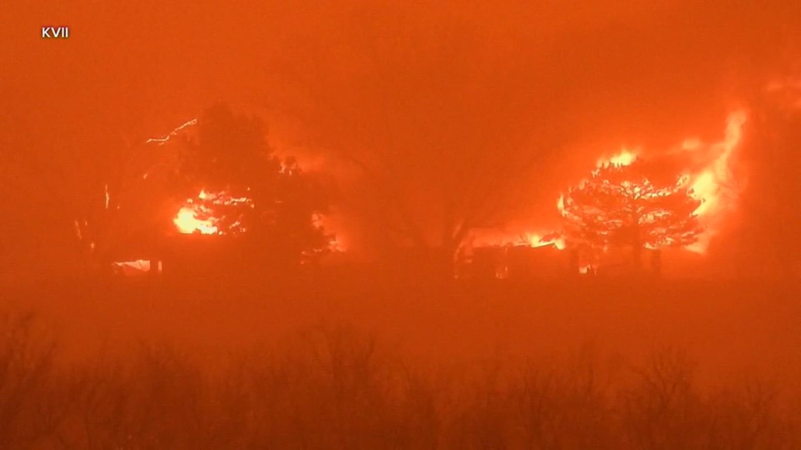 Texas Panhandle fires: Fritch officials fear 100+ homes burned - Vimarsana News