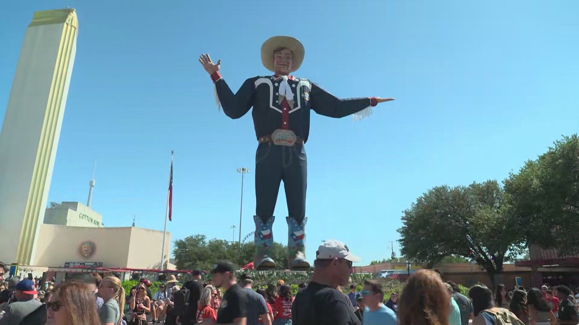 The State Fair previously banned guns after a shooting broke out there. 