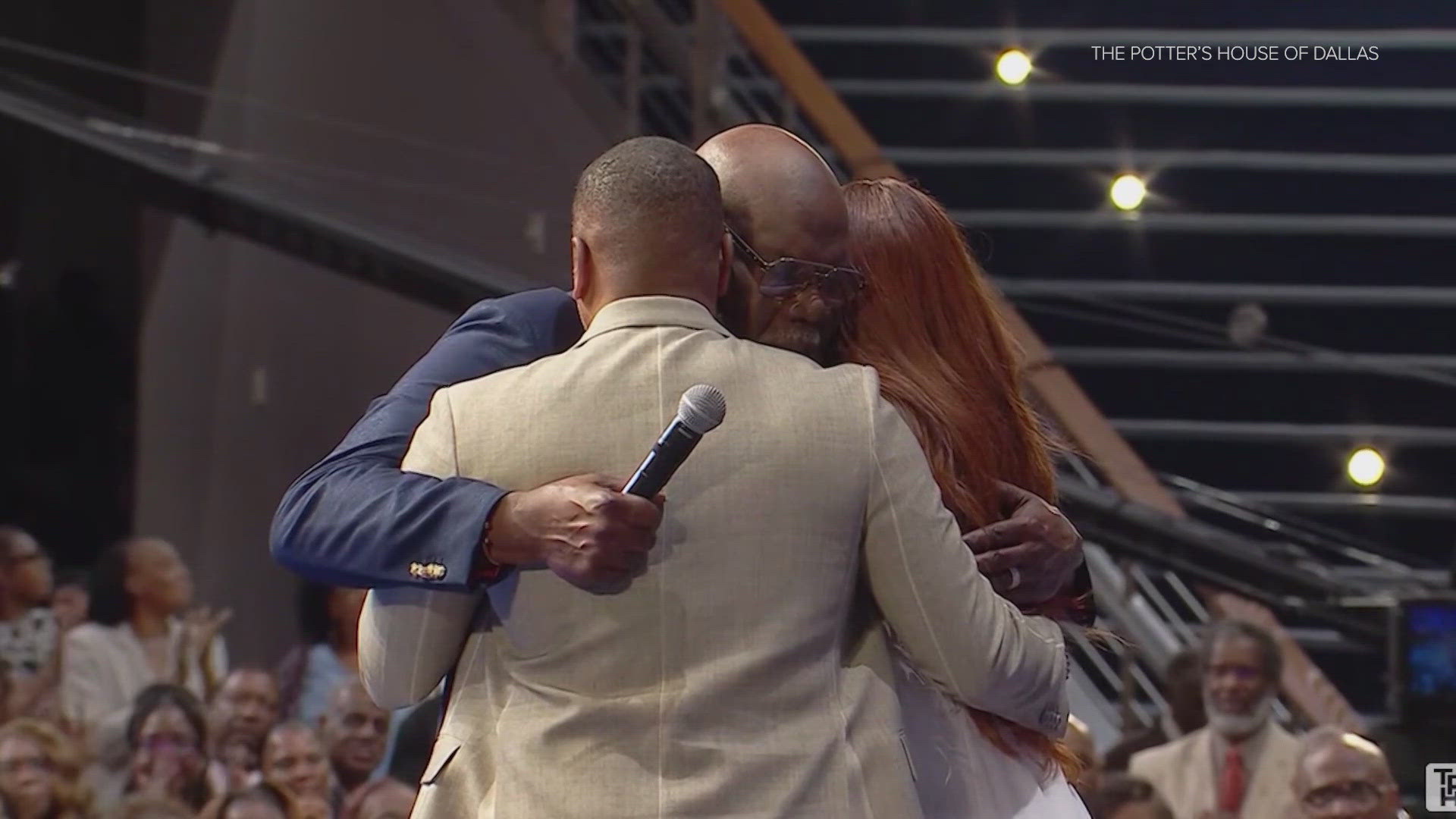 Jakes' daughter, Sarah Jakes Roberts, and her husband, Touré Roberts, will be officially installed as co-senior pastors of the church he founded on Sunday.
