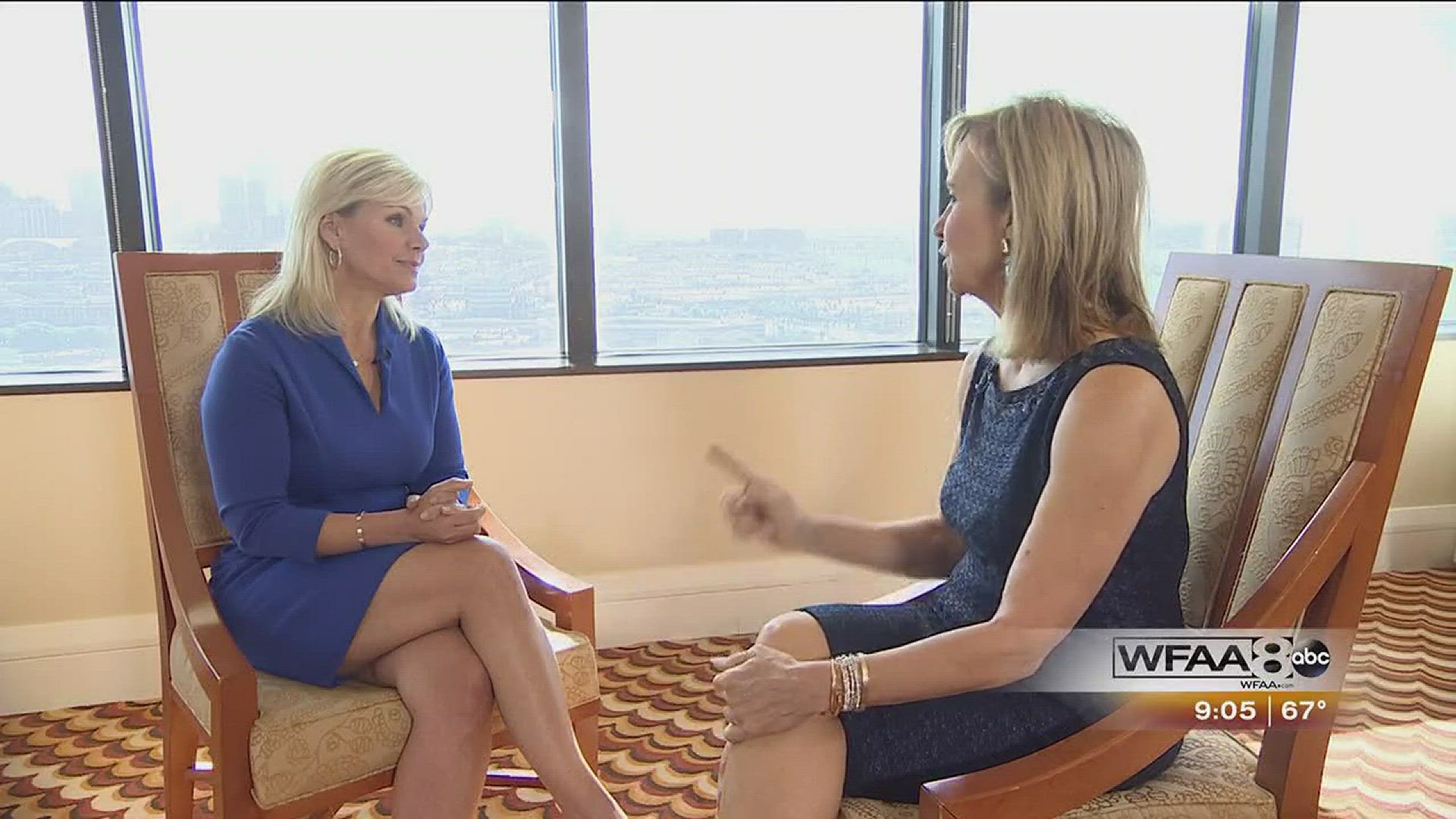 Jane goes one-on-one with former Fox and Friends co-host Gretchen Carlson.