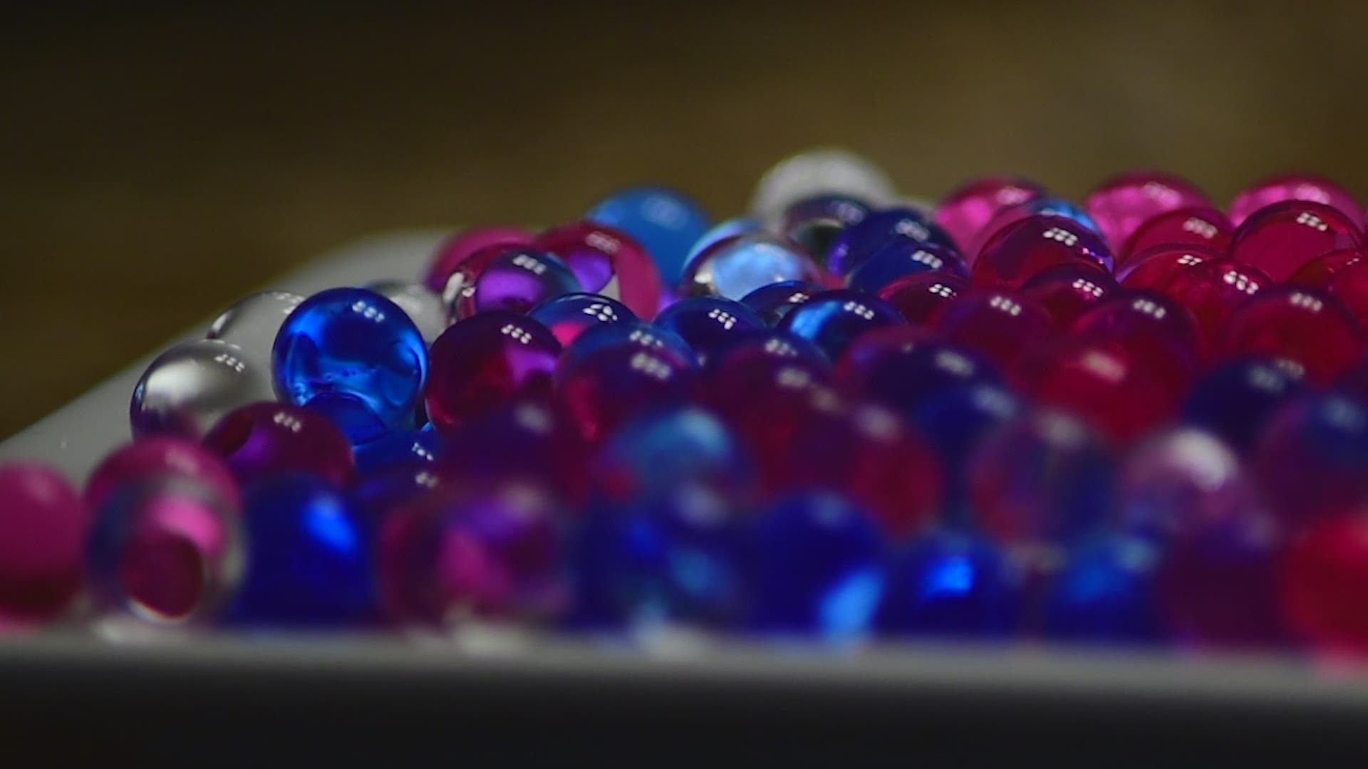 Blue Hydro Orbs Water Beads