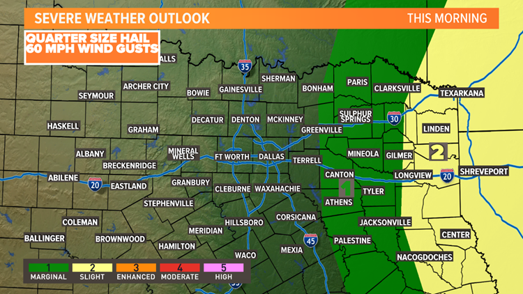 The severe weather threat has ended across North Texas | wfaa.com