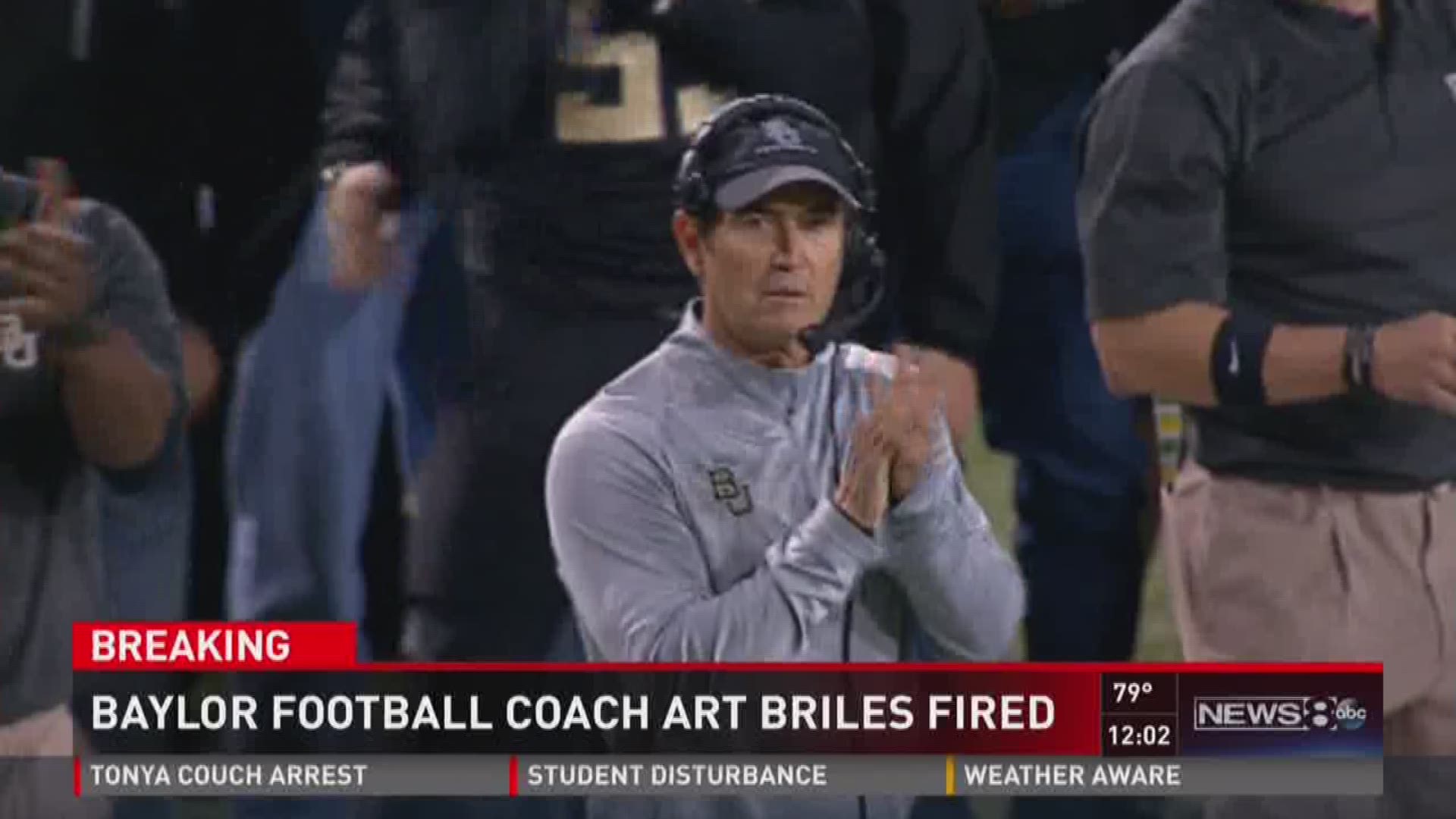 Baylor football coach Art Briles fired 