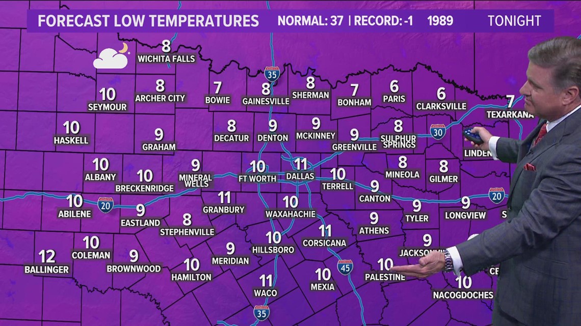DFW weather Arctic blast is here. What to expect over the next couple