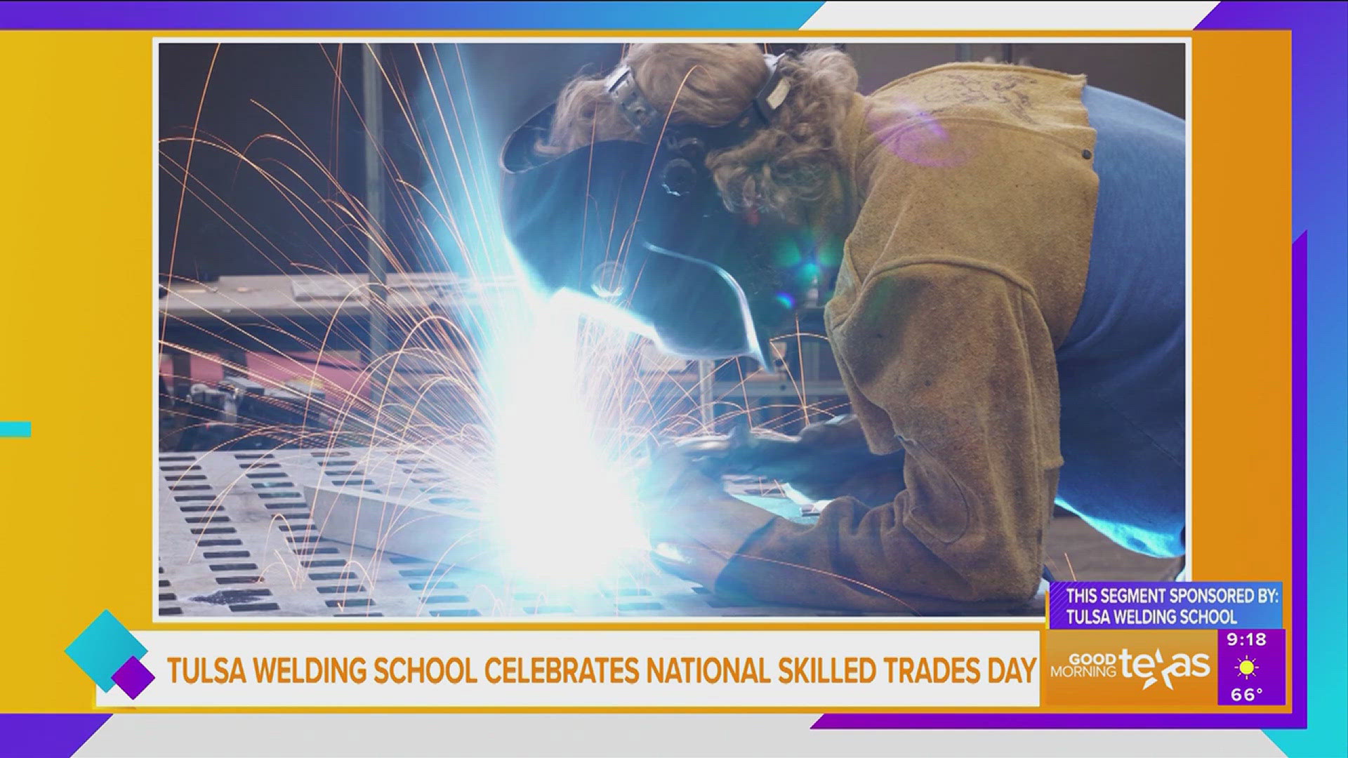 Learn how Tulsa Welding School can help you start a rewarding career. This segment is sponsored by Tulsa Welding School. Go to tws.edu or call 855.231.9345 for more.