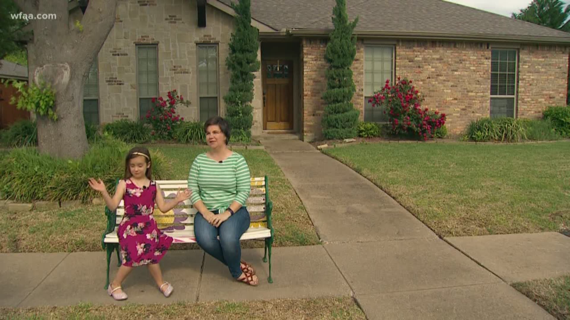 It was the keen eye of a 7-year-old that spotted a missing bench that was beloved by a neighborhood in McKinney.