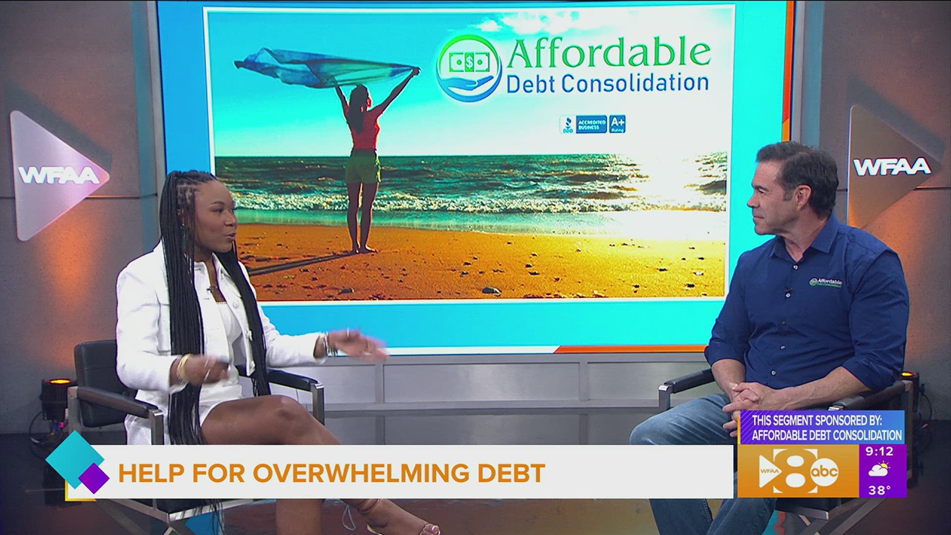 This segment is sponsored by: Affordable Debt Consolidation