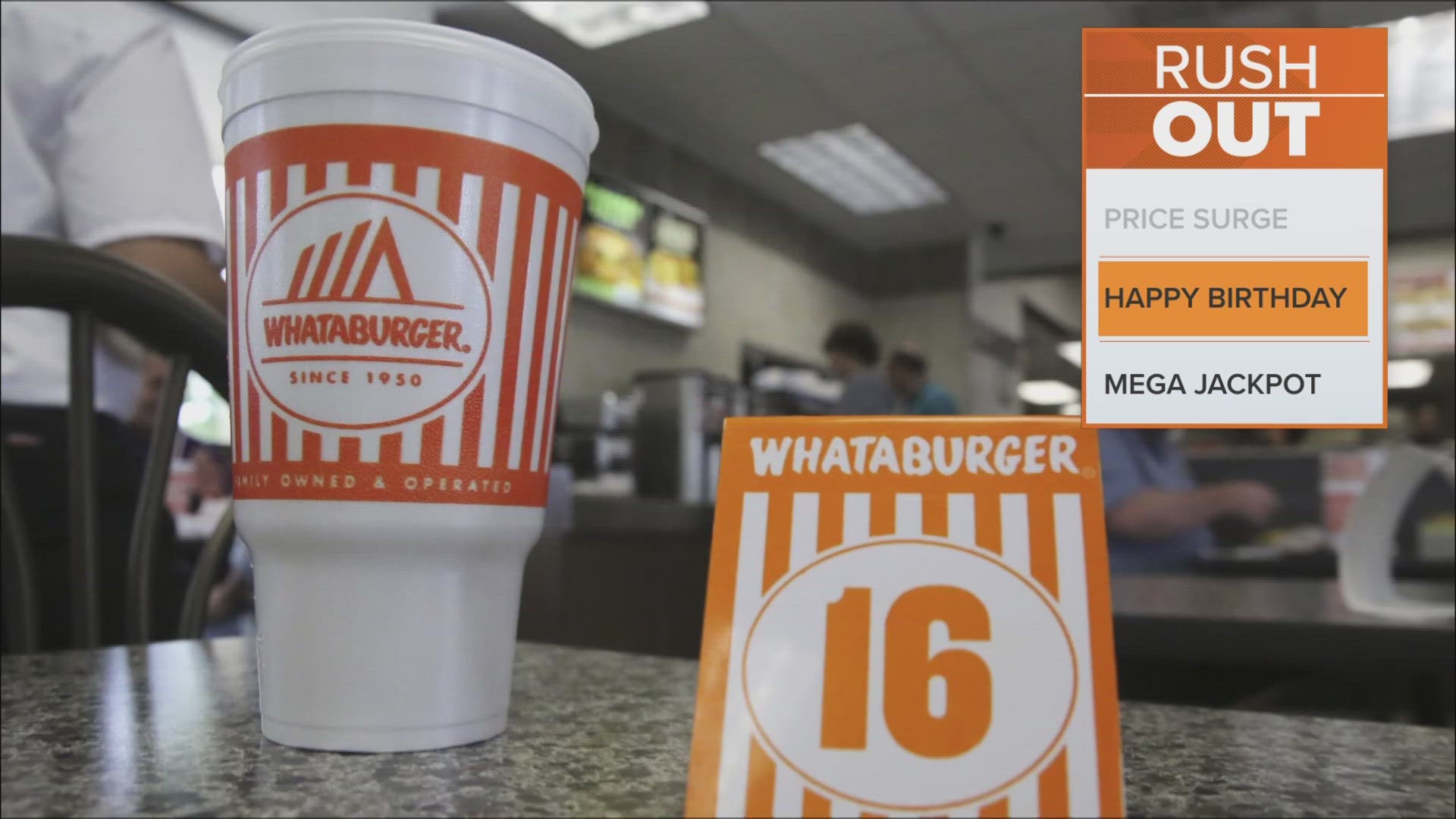 National Whataburger Day is August 8