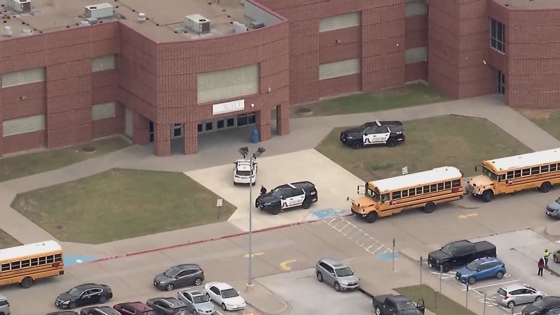 An 18-year-old male student was fatally shot outside Bowie High School in Arlington Wednesday, officials said.