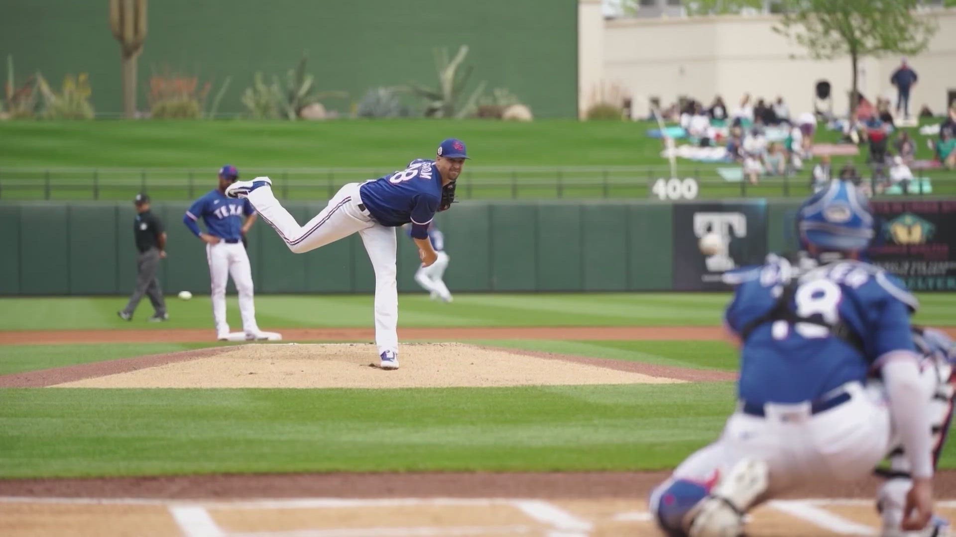 Texas Rangers new ace Jacob deGrom finally throws 1st bullpen of spring