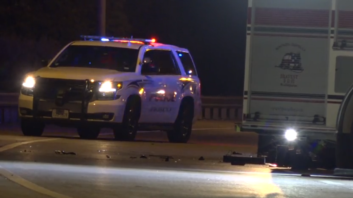 2 killed, 3 injured in wrongway crash on Dallas North Tollway in