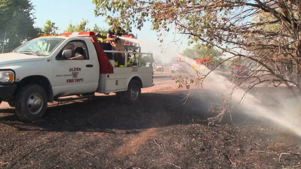 Texas A&M Forest Service battling another brush fire in Palo Pinto
