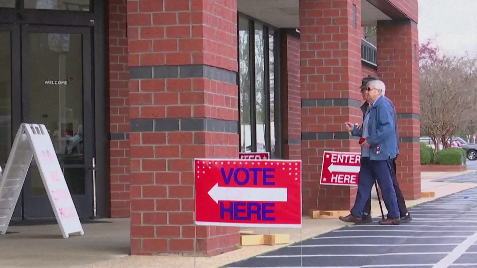 Polls are open until 7 p.m. in Texas for Super Tuesday.