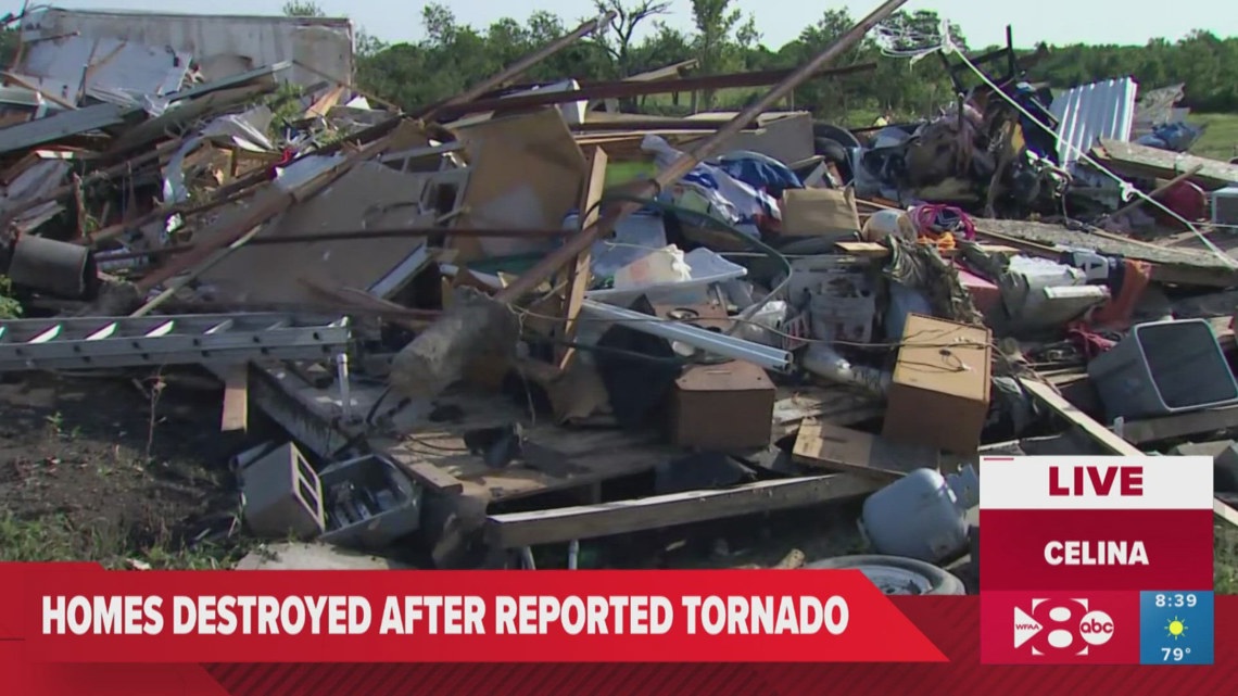Texas couple describes damage from tornado | wfaa.com