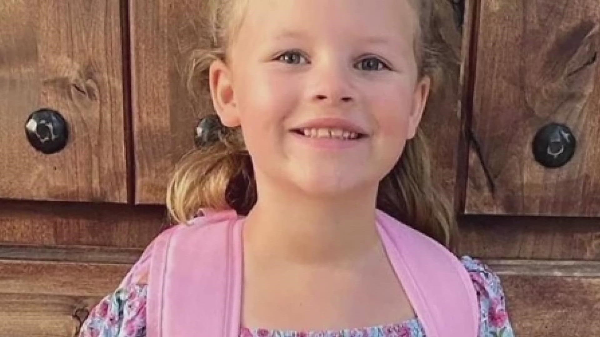 People across North Texas continued to mourn for the late Athena Strand on Monday with communities memorializing her tragic death by wearing her favorite color.
