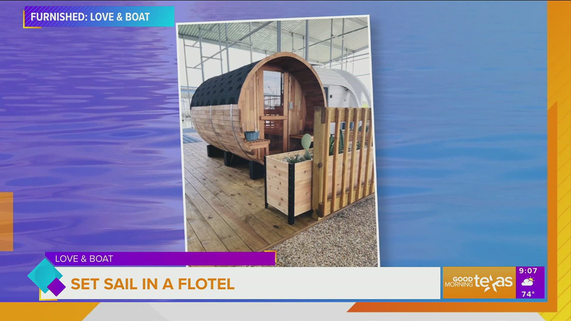 We set sail on a new way to relax and wind down – Paige takes us inside a “flotel”, where luxury meats boat living.