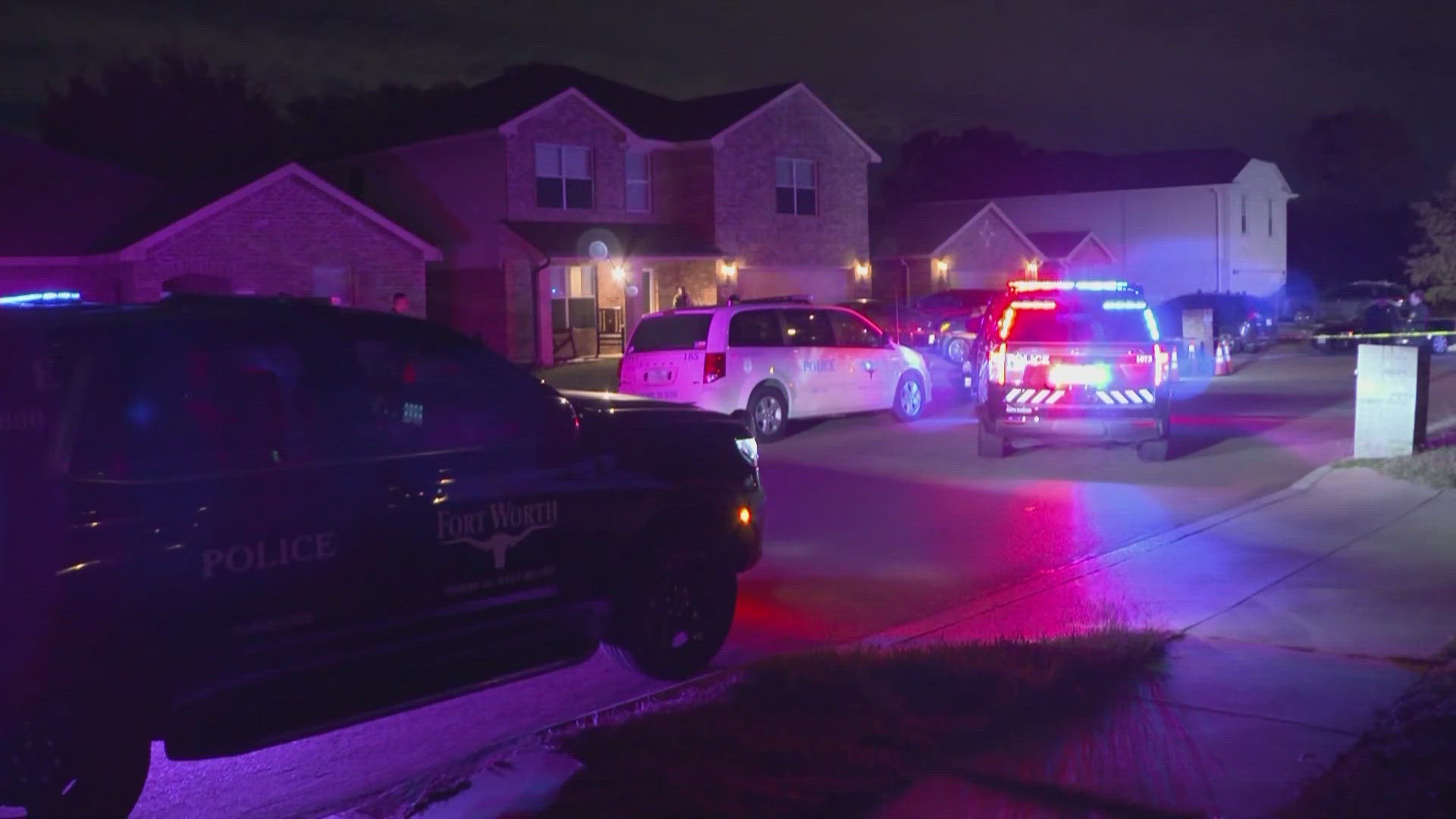 A man is in the hospital with multiple gunshot wounds and another is behind bars after a fight on Thanksgiving turned into a shooting in Fort Worth.