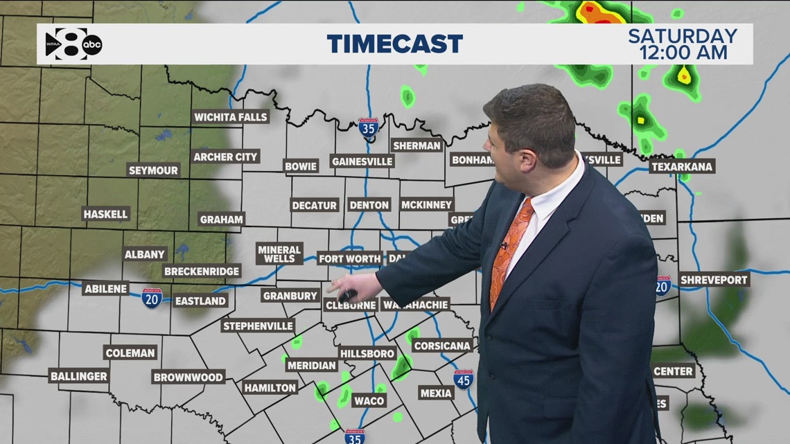 DFW Weather: Latest forecast and timeline for the next rain chances ...