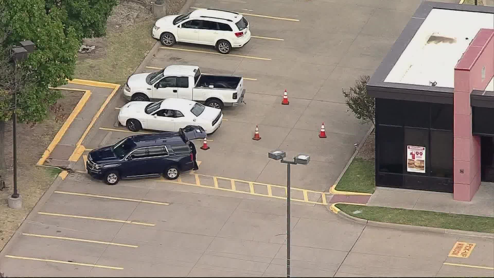 Just before 2:30 p.m. Monday, Allen police officers responded to a disturbance call in the parking lot of a Wendy’s, located at 601 W. McDermott Drive.