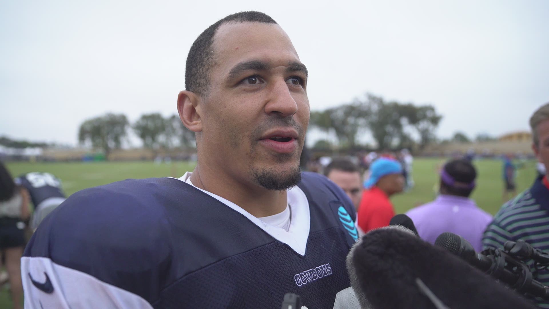 Cowboys defensive end Tyrone Crawford weighed in on his hilarious exchange with the Madden video game. WFAA.com