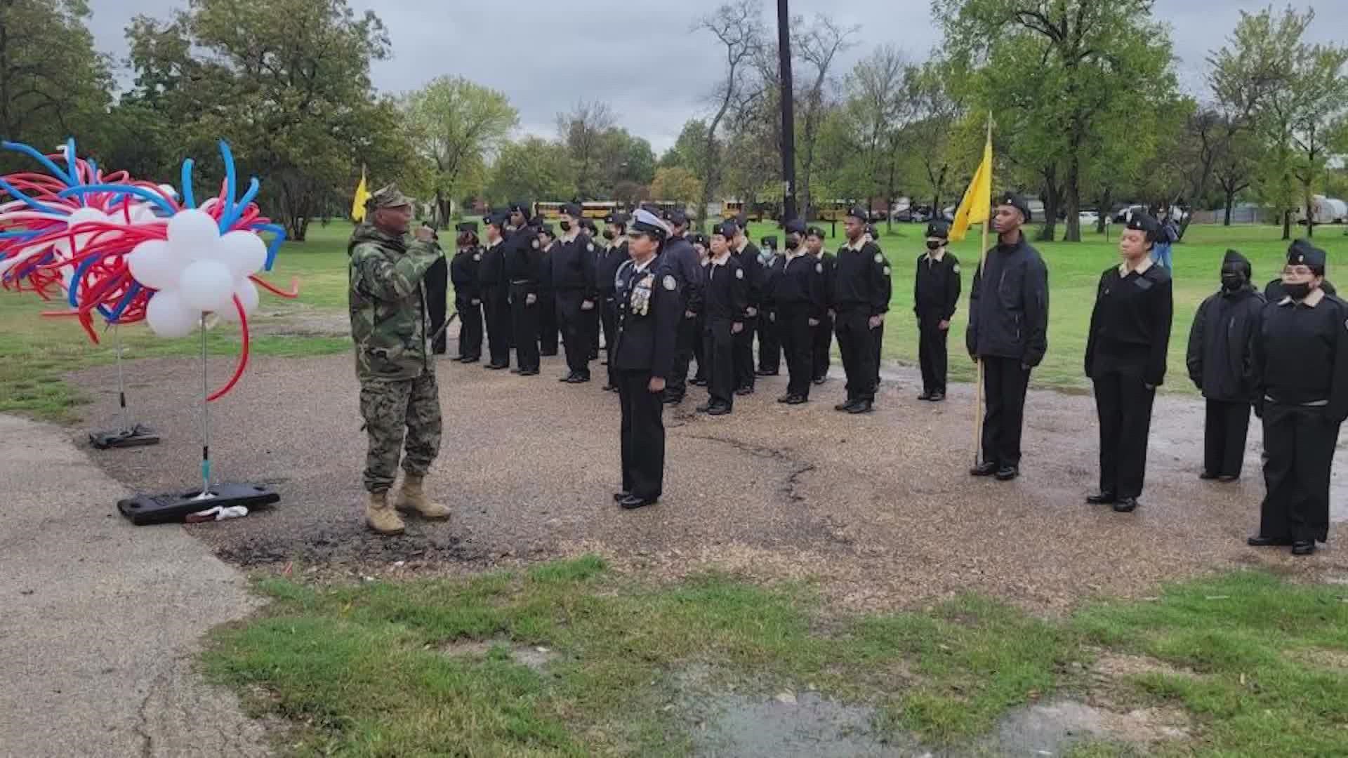 “We were able to start our parade very early,” said Dallas Mayor Pro Tem Carolyn King Arnold.